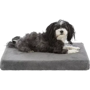 Pelíšek pro psa TRIXIE Ortopedická paměťová matrace LONNI, šedá 110 x 70 cm