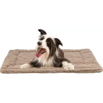 Pelíšek pro psa TRIXIE Podložka LONNI, manšestrový plyš, béžová 75 x 55 cm