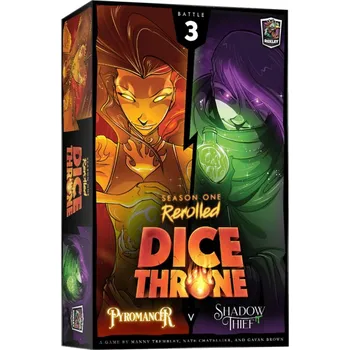 Desková hra Roxley Games Dice Throne: Season One Rerolled – Pyromancer v. Shadow Thief