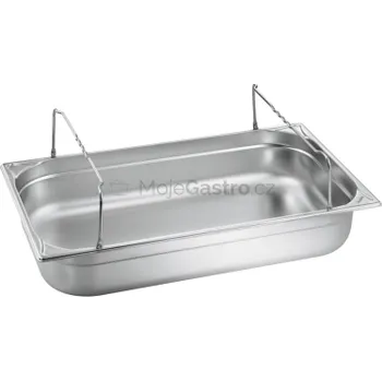 Plech na pečení B.PRO Gastronadoba GN-B 1/1-200 s úchyty