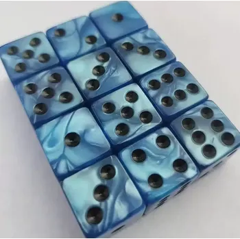 Hrací kostka Hrací kostka modro-černá