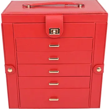 Šperkovnice Gaira® Šperkovnice 9033, Barva červená