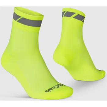 Pánské ponožky GripGrab Ponožky GripGrab Summer Sock Regular Cut, fluo velikost M