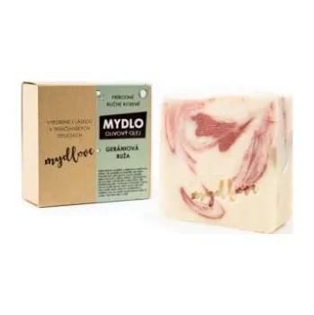 Mýdlo Mydlove - olivové mýdlo geraniová růže