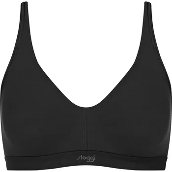 Podprsenka Dámská podprsenka EVER Ease Soft bra - BLACK - černá 0004 - SLOGGI BLACK L