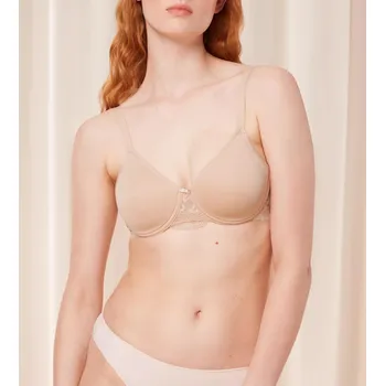 Podprsenka Dámská podprsenka Modern Lace+Cotton WP EX - BROWN - sv. béžová 00EP - TRIUMPH BROWN 75B