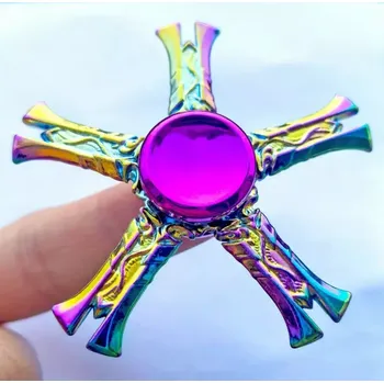 Gadget Fidget spinner, Petiúhelníkový gyroskop Rainbow