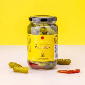 Zelenina Don Gastronom Pepinillos Cornichons okurky pikantní 350g