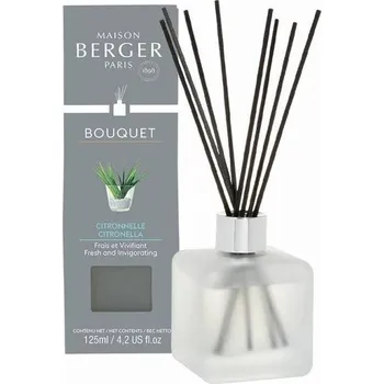 Aroma lampa Aroma difuzér Cube, Proti komárům – Citronella 125 ml Lampe Berger Paris