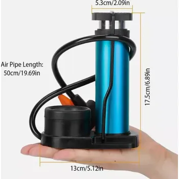 Nožní pumpička s ukazatelem tlaku