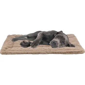 Pelíšek pro psa TRIXIE Podložka LONNI, manšestrový plyš, béžová 130 x 90 cm