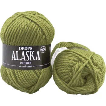 Příze Drops Alaska UNI 45 světlá olivová