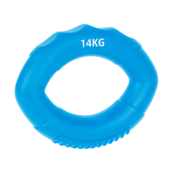 Posilovací kroužek silikonový 0 - 14 kg REBEL ACTIVE RBA-2501-BL modrý
