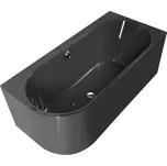 ASTRA R MONOLITH asymetrická vana 160x75x60cm, šedá