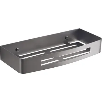 Dávkovač mýdla SMART police do sprchy, 300x45x128mm, gun metal