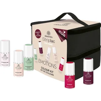 Alessandro International Striplac Trendcolor Set 5x 5 ml Lak na nehty Alessandro International Striplac Trendcolor Set 5x 5 ml