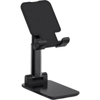 Držák Desktop T4, univerzální skládací stojan na stůl pro telefony a tablety Barva: Černá