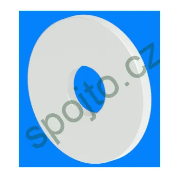 Spojovací materiál motoru Plastová podložka M6 pr.6.4x18x1.6 pod nýty DIN 9021 (Podložka DIN 9021 plastová)