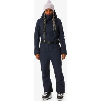 WEDZE Dámská hřejivá lyžařská a snowboardová kombinéza Suit 500 40 MODRÁ