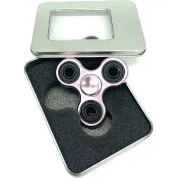 Gadget Fidget Spinner kovový růžový