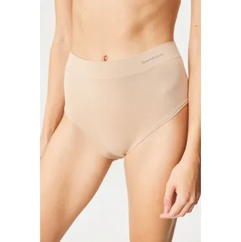 Dámské spodní prádlo Klasické kalhotky Bamboo Nature II s vysokým pasem