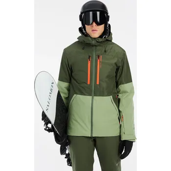 Pánská lyžařská bunda Protest PRTBAKIE Protest kaki 3131364