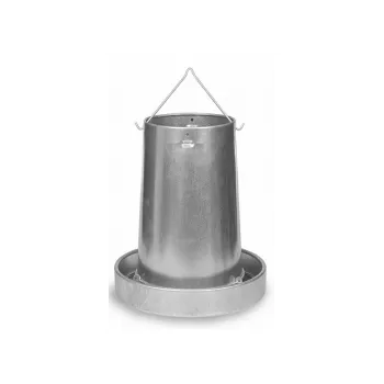Chov hospodářského zvířete Gaun Tubusové krmítko pozinkované - 20 kg - včetně zavěšení