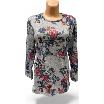 Dámský svetr Pulovr svetřík DERA, Barva Jako na obrázku 2, Velikost XXL 48, Materiál 89% Pes 7% Sp 4% Vs