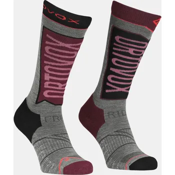 Pánské termo ponožky Free Ride Long Socks Women's 35-38 šedá/červená - 10 % pro přihlášené BFEXTRA10