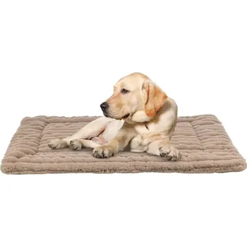 Pelíšek pro psa TRIXIE Podložka LONNI, manšestrový plyš, béžová 110 x 75 cm