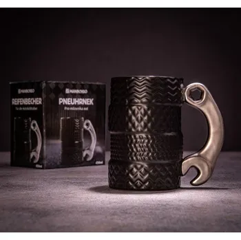 Sklenice Pneuhrnek pro milovníka aut 450 ml