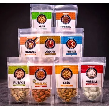 Souprava šperků Výhodný set čerstvých a křupavých ořechů