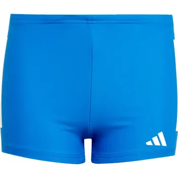 Pánské plavky ADIDAS Dětské plavecké boxerky 3-Stripes 10 LET BÍLÁ|MODRÁ