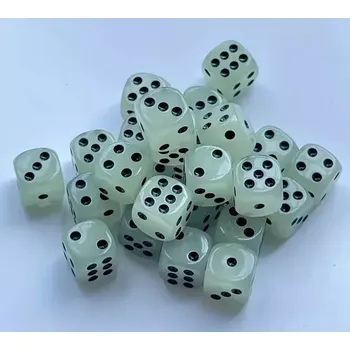 Hrací kostka Hrací kostka UV šedá/černá