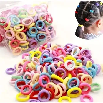 Hra na obchod Candy barevné elastické gumičky do vlasů 100 ks