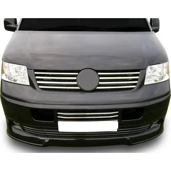 Lišta karosérie Nerezové lišty přední masky Volkswagen Transporter T5 2003 - 2010