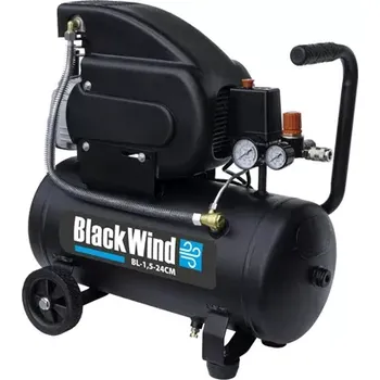 Kompresor Black Wind BL-1,5-24CM olejový pístový kompresor 1,5kW