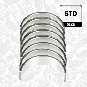 Motor automobilu Hlavní ložiska klikové hřídele-sada ET ENGINETEAM LH005300