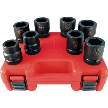 Gola sada KRAFTWERKTOOLS AKCE CP: Souprava nástavců 1" 27-41mm kované 8ks SS818