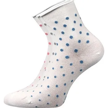 Pánské ponožky VoXX Boma Lonka Litex+Dámské ponožky Lonka FLAGRAN - balení 3 páry v barevném mixu, Dámské ponožky Lonka FLAGRAN - balení 3 páry v barevném mixu, Lonka, 116539 mix B 39-42 (26-28)