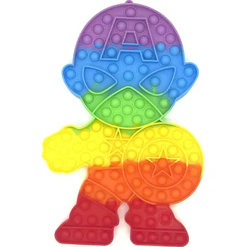 POP IT Pop It Jumbo XXL Kapitán Amerika 30 cm