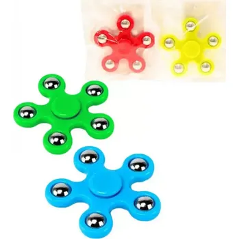 Gadget Fidget Spinner 5tiramenný žlutý