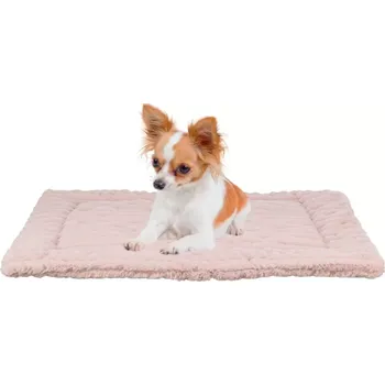 Pelíšek pro psa TRIXIE Podložka LONNI, manšestrový plyš, růžová 50 x 35 cm
