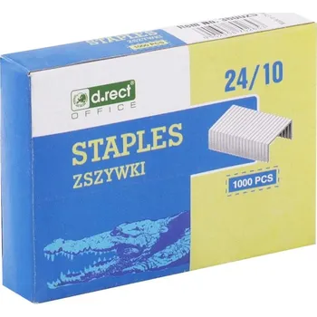 Spona do sešívačky d.rect - drátky do sešívačky 24/10, 1000 ks