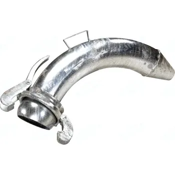 Komín Zakončení 90 stupňů samec 108 mm, BAUER