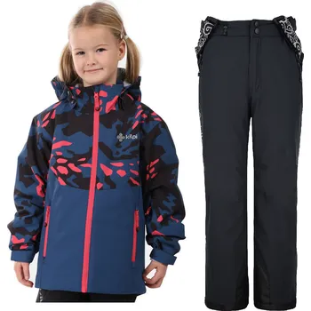 Dětský lyžařský komplet Samara DBL 122 + Mimas BLK 122