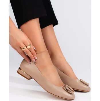 Dámské baleríny Dámské baleríny SERGIO LEONE SERGIO LEONE krémová 2821600