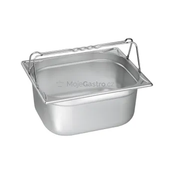 Plech na pečení B.PRO Gastronadoba GN-B 1/2-150 s úchyty