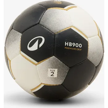 Fotbalový míč KIPSTA Házenkářský míč HB900 Premium Grip velikost 2 2 BÍLÁ|ČERNÁ|ŽLUTÁ