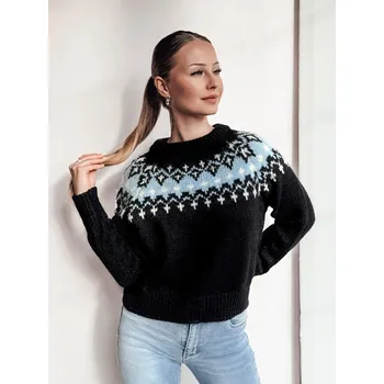 Dámský svetr Dámský svetr SKADOVA černý DStreet černá 3118450